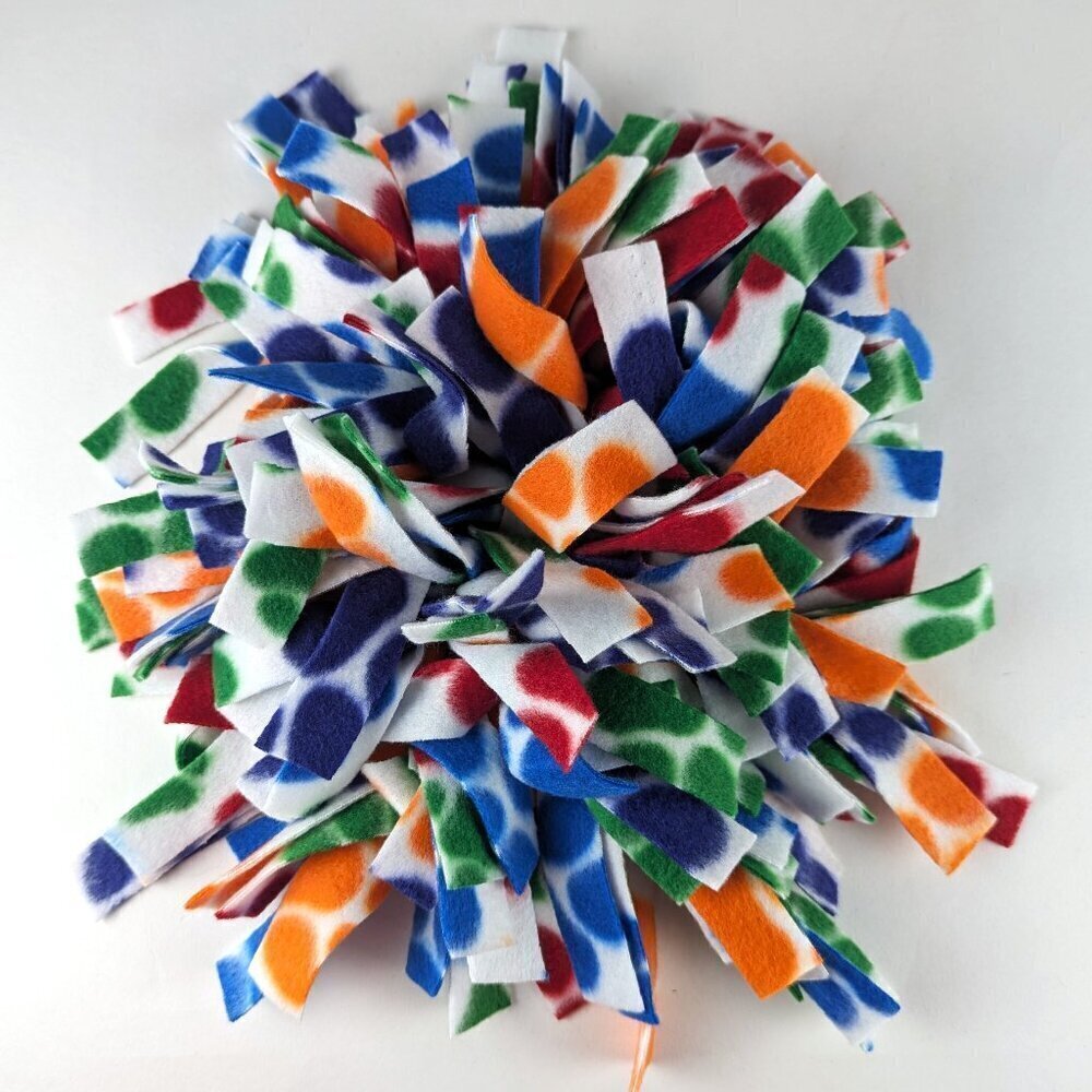 NEW Mini Dog/Cat Snuffle Mat - Multicolor Polka Dot #51